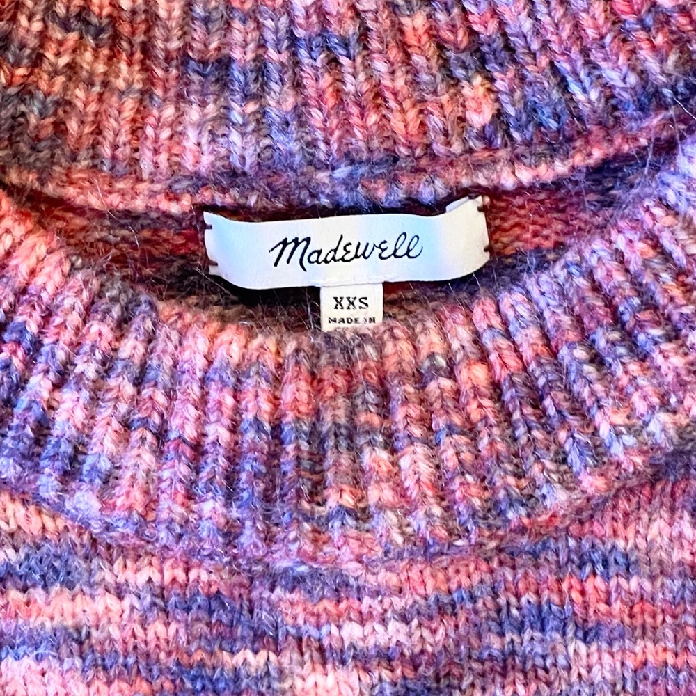 ✦ Madewell ✦ Long Sleeve Wool Knit Sweater ✦ Size XXS - Picture 5 of 6